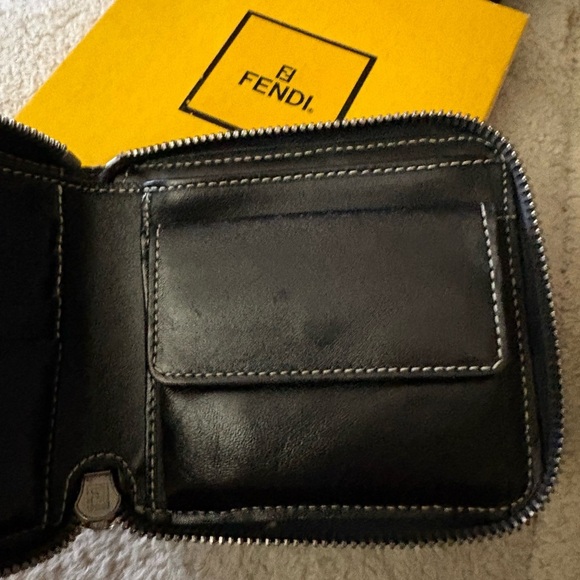 Fendi Blue and Tan Wallet - Picture 10 of 12